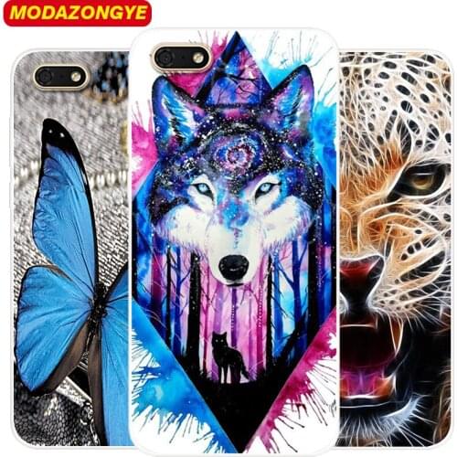 Huawei Y5 Prime 2018 Case Huawei Y5 Prime 2018 Cover Cartoon Soft Tpu Silicone Phone Case Huawei Y5 Prime 2018 DRA-L22 Case 5.45