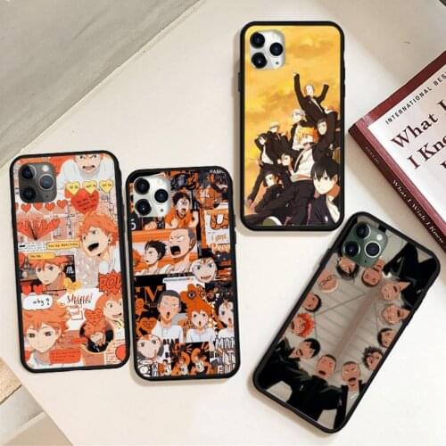 Haikyuu Hinata attacks Anime Phone Case for iPhone 11 12 pro MINI XS MAX 8 7 6 6S Plus X 5S SE 2020 XR