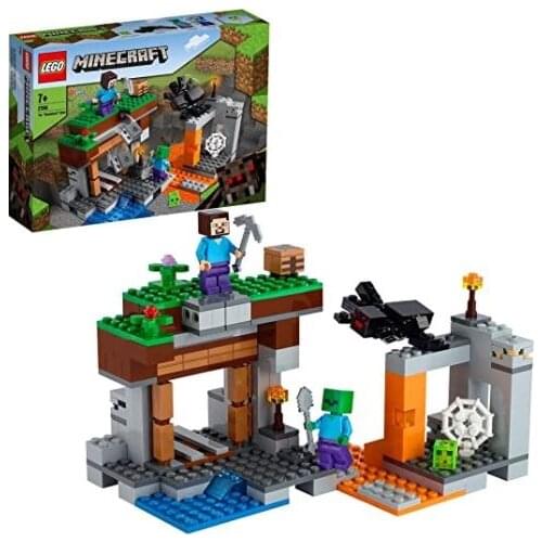 Lego 21166 Minecraft The "Abandoned Mine" great toys birthday gift kids 248pcs children bricks figures playset characters enjoy