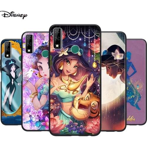 Soft Cover Disney Jasmine Princess For Huawei Y9S Y6S Y8S Y9A Y7A Y8P Y7P Y5P Y6P Y7 Y6 Y5 Pro Prime 2020 2019 Phone Case