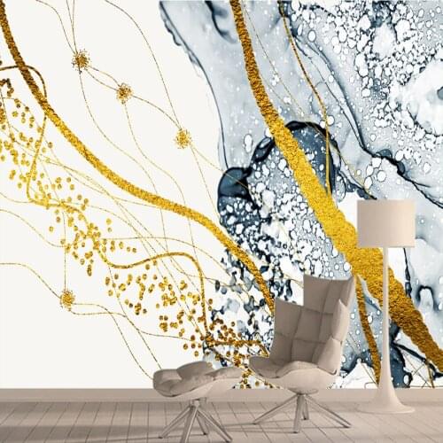 Custom Water Color Painting Abstract House Home Decor 3d Wallpapers Murals for Living Room Desktop Walls Paper Contact Wall Roll