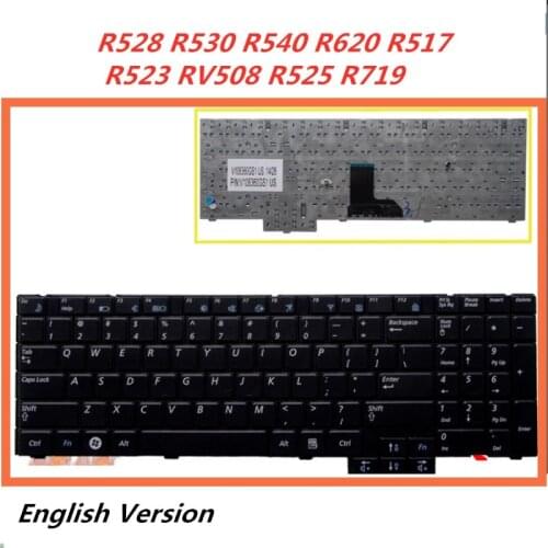 Laptop English Keyboard For Samsung R528 R530 R540 R620 R517 R523 RV508 R525 R719 Notebook Replacement layout Keyboard