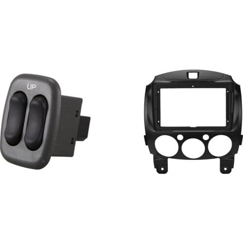 NEW Power Window Switch Fit for Hyundai Atos with Car DVD Frame Audio Fitting Adaptor Dash Trim Kits for Mazda 2 2010