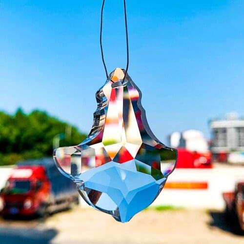 3/5/10pcs Ax Shape Sun Catches Pendant Crystal Prisms Diy Crafts Project Items Parts Accessories Ornament Dropping Cut
