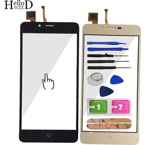 5.0'' Mobile Phone Touch Glass For Vertex Impress Lion Touch Screen Glass Digitizer Panel Lens Sensor Tools Free Adhesive