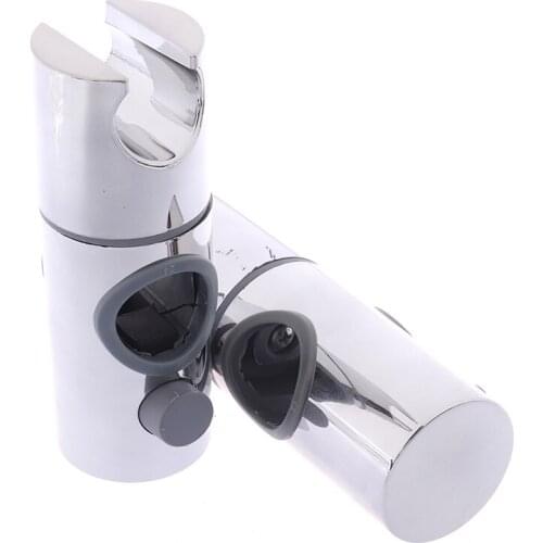 High Quality Shower Bracket Shower Rail Holder 22~25mm ABS Chrome Shower Head Holder Adjustable Bathroom Accessories Universal