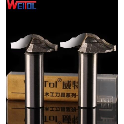 Weitol free shipping carbide wood router machine carving tool door sheet cabinet router bit for cutting MDF CNC router bit
