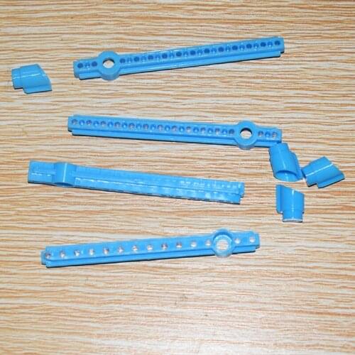 10/100pcs 7x7x75mm Arm bar plastic pole/toy accessories bracket frame technology model parts/yuanmbm rc car baby toys 7775