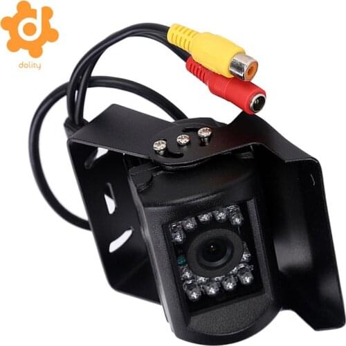 18 Infrared Rear View Backup Reversing Camera for Car Truck Pickup Bus Vehicle Caravans- Waterproof, Night Vision DC 12V- 24V