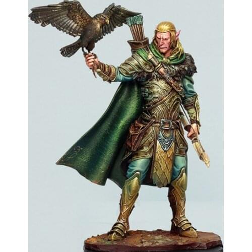 75mm scale elves eternal wings Resin Model Kit Model figure Free Shipping