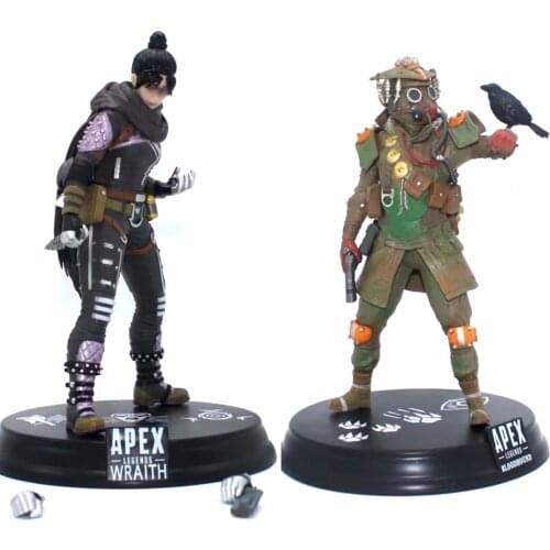 APEX Garage Kit Cartoon Character Anime Hero Character Pathfinder Tracker Blood Dog Figure Ornament Boxed Holiday gift