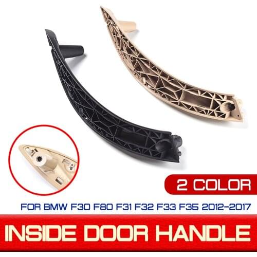 Car Inner Door Handle Trim Pull Grab Panel Handle Interior Door Handles For BMW F30 F80 F31 F32 F34 F35 2012 2013 2014 2015-2018