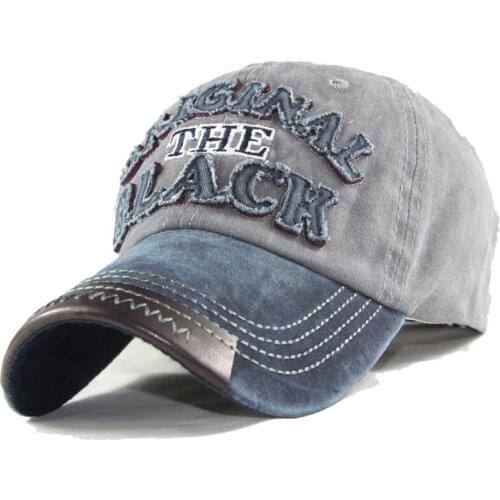 TEQING baseball caps High Quality black ashed Embroidery Unisex Hat Baseball Cap Unisex Solid color hats Adjustable