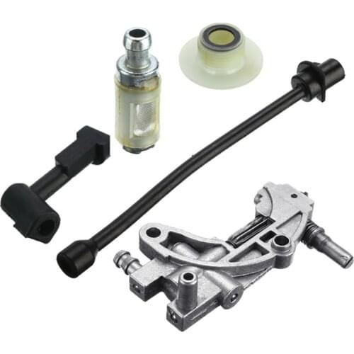 Oil Pump Filter Pipe Hose Line worm Kit For Chinese 45CC 52CC 58CC 4500 5200 5800 Chainsaw Spare Parts