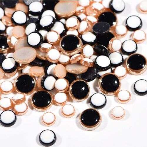 Mix Size Ceramic Hotfix Rhinestone Half Round Flatback Crystal Hot Fix Rhinestones Iron On стразы For DIY Decoration B3930