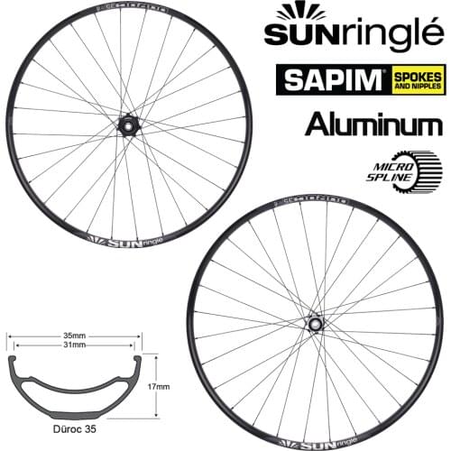 12speed Xt M8100 M8110 Boost 110X15 148X12 28H 12 Micro Spline Hub Centerlock Free Wheel DUROC 30 35 Rim 27.5 29er Wheelset
