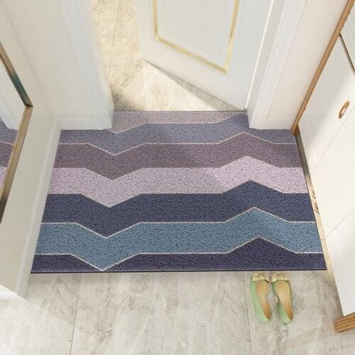 Custom Pattern Door Mat Carpet Kitchen Mat Bathroom Mat Freely Cuttable Home Mats Carpet Dust-removal Non-slip Entrance Door Mat