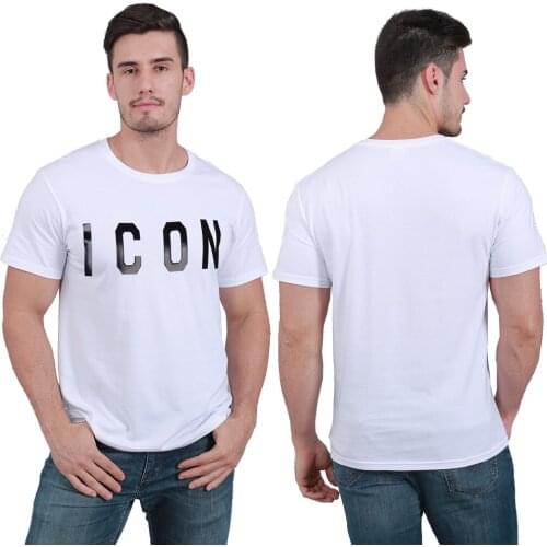 Fashion Dsqicond2 classic ICON letters printing Mens cotton sports T-shirt Crew Neck short sleeve sweat-absorbent comfort Shirt