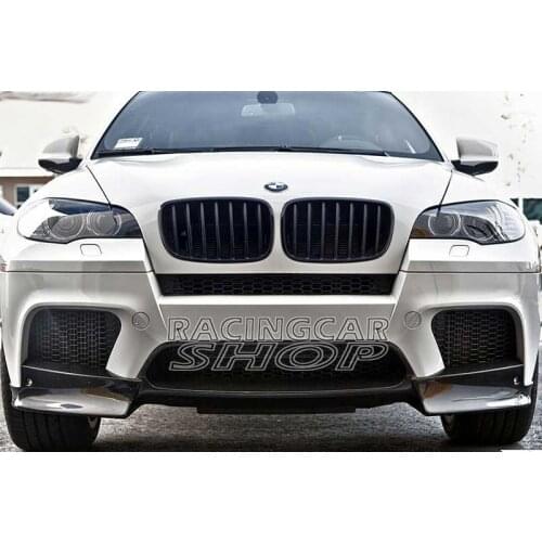 AK Style REAL CARBON FIBER FRONT LIP SPOILER SPLITTER for BMW E70 E71 X5M X6M B144