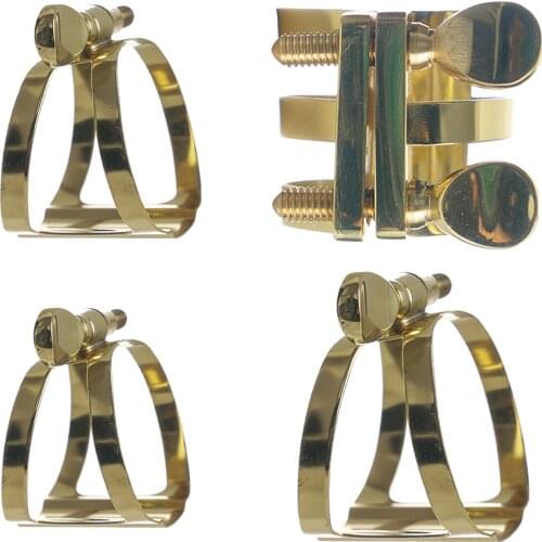 Profession Alto / Tenor / Soprano Saxophone Mouthpiece Ligature Sax Accessories