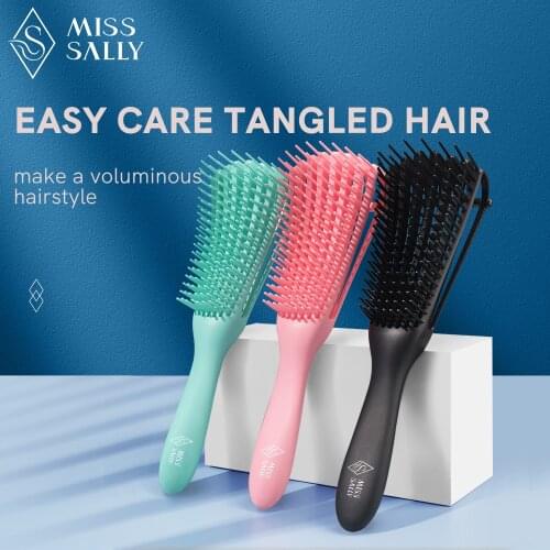 Miss Sally Hair Comb Scalp Massage Hair Brush Detangling Health Care Hair Brush for for Salon Hairdressing Styling