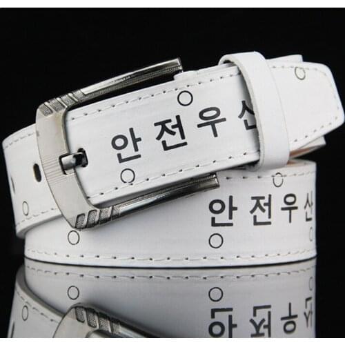Womens Belt Square Metal Pin Buckle Mens Belt Hot Brand Fashion Punk Korean Womens Belt Jeans Accessories