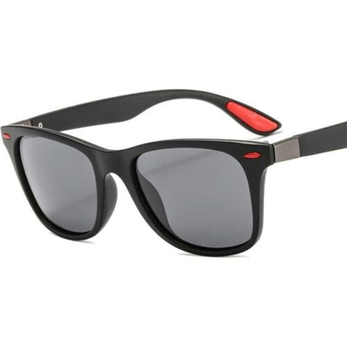 2019 BRAND DESIGN Classic Polarized Sunglasses Men Women Driving Square Frame Sun Glasses for Men Sunglasses UV400 Gafas De Sol