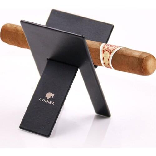 Cigar Cigarette Rack Portable Cigarette Holder Foldable Stainless Steel Cigar Stand Display Stand Creative Fashion Display Stand