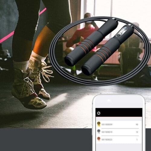 Student Adults Smart Bluetooth Counting Jump Skipping Rope Sports Fitness Tool
