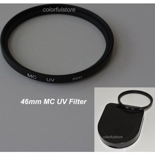 46mm 46 mm Haze Multi Coated Ultraviolet Ultra-Violet MCUV MC UV Filter Filters Lens Protector For Samsung Panasonic Fuji lenses