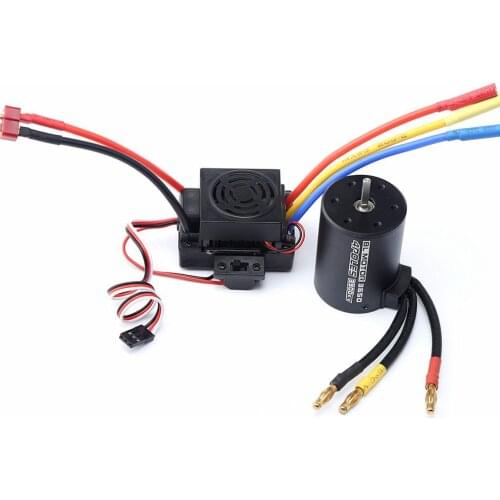 3650 3100kv 3900kv 4300kv Brushle Motor Upgrade Sensorless 60a Esc Combo For 1:8 1:10 Rc Car Boat Part-3100kv