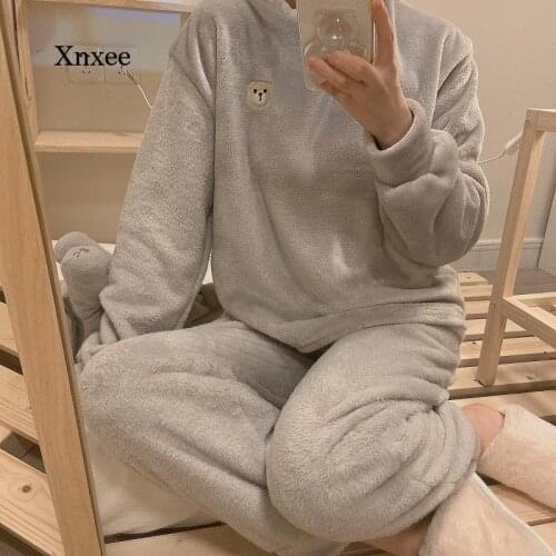 Xnxee Women's Flannel Pajamas