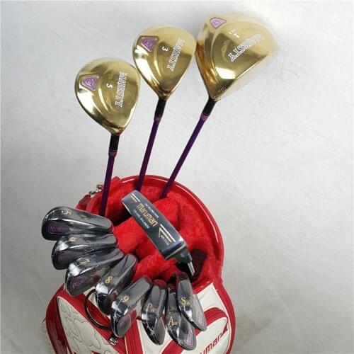 Womens golf clubs Maruman Majesty Prestigio 9 full set of wood and iron putter graphite shaft and ladies bag