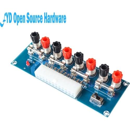 1pcs XH-M229 Desktop Computer Chassis Power Supply ATX Transfer Board Power Take off Board Power Output Terminal Module