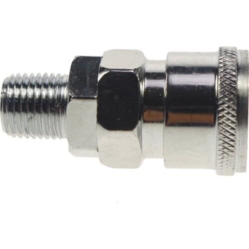 2) SM30 3/8" Male BSPT Air Compressor Hose Quick Coupler Socket Connector