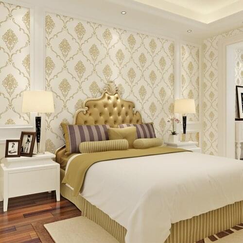 Beibehang 3d three-dimensional pressure non-woven wallpaper bedroom deep embossed living room background TV thickened wallpaper