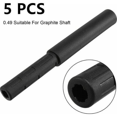 5 Pcs *Golf Club Butt Extender Carbon Fiber Extension Rods Kit For Iron / Graphite Shaft Putter Golf Accessories