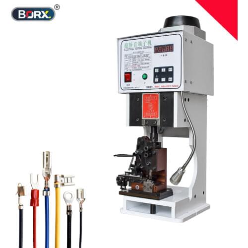 1.5T Mute terminal machine bass insulated electrical crimping equipment for wire connector Clamping OTP mold
