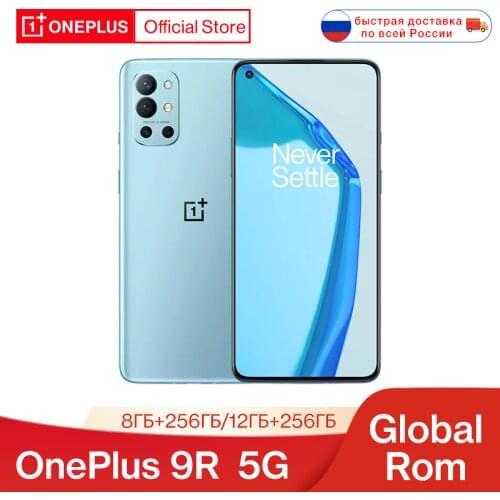 RU 24H Ship Global Rom OnePlus 9R 9 R 5G Smartphone 8GB 128GB Snapdragon 870 120Hz AMOLED Display 65 Warp OnePlus Official Store