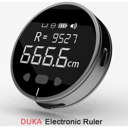 Xiaomi Mijia DUKA Electronic Ruler Rechargeable 8 Functions Rangefinder Portable HD LCD Screen Long Standbuy Multifunction ruler
