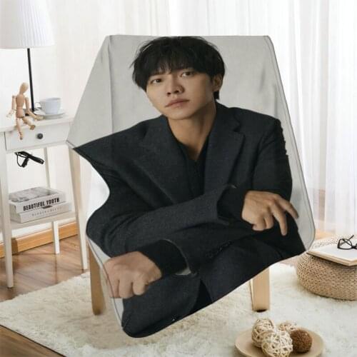 Musife Custom Lee Seung Gi Flannel Blanket Design Your own Blanket Flannel Blankets for Sofa DIY Dropshipping