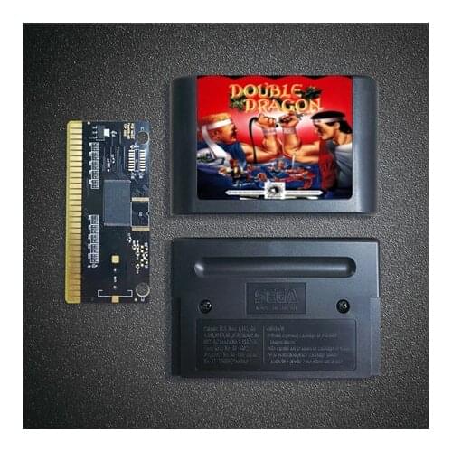 Double Dragon - 16 Bit MD Game Card for Sega Megadrive Genesis Video Game Console Cartridge