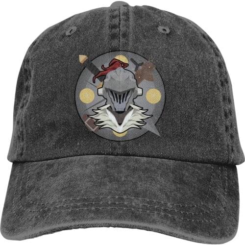 Minimalistic Baseball Cap Men Goblin Slayer Magic Killer Fantasy Anime Caps colors Women Summer Snapback Caps