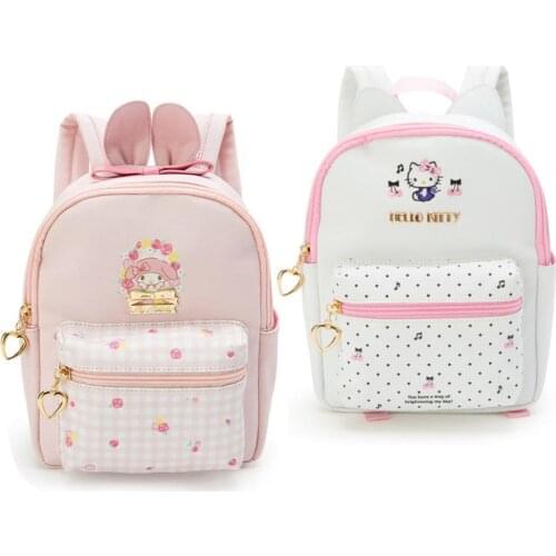 New Kawaii Cute Anime Girls Kids Small PU School Bags Backpack For Children