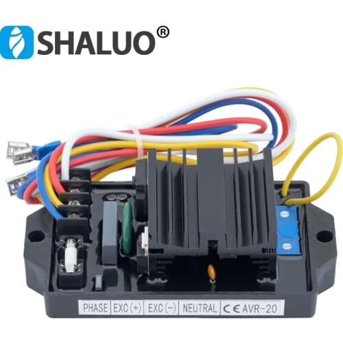 NEW AVR-20 GB-20A AVR Automatic Voltage Regulator brushless excitation generator control module stabilizer diesel Genset parts