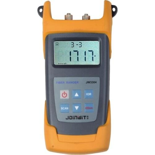 Joinwit JW3304N Optical Fiber Ranger 60KM Mini OTDR Visual Fault Locator Principle Tester Meter FTTH FTTx Network