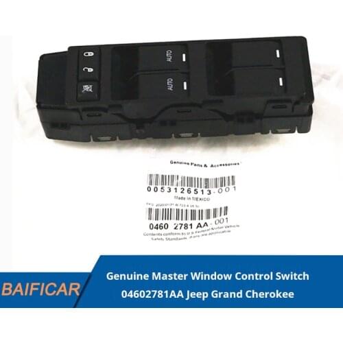 Baificar Brand New Genuine Master Window Control Switch 04602781AA For Jeep Grand Cherokee Chrysler 300 C Dodge Charger