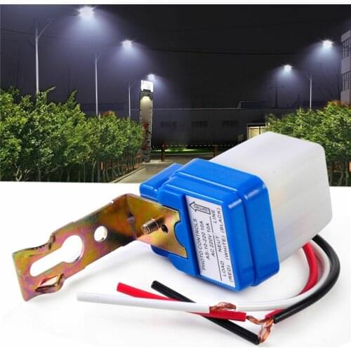 AC 220V Auto Street Light Switch Night On Day Off Photocontrol Sensor Switches Automatic Sensor Switch for ISN-K