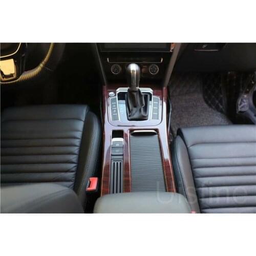 Gear frame Modification Middle Control Gear panel Interior decoration car Accessories For volkswagen Passat B8 2016-2019