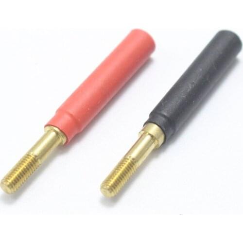 1pcs 4mm Banana Plug Socket to M3 Thread Adapter 36A Gold-plated Terminal Connector